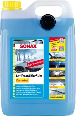 SONAX Scheibenfrostschutz "AntiFrost &am 5 l Kanister