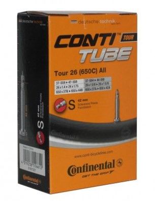 Continental Schlauch "Tour 26" 37-559, 26 x 1 3/8 Sclaverand 42