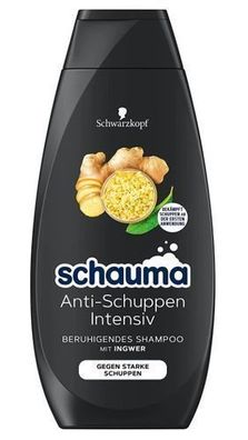 Schauma Intensiv Shampoo für schuppenfreie Kopfhaut, 400 ml