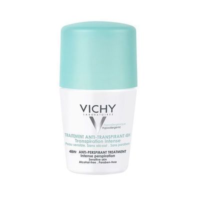 Vichy 48H Anti-Transpirant Roll-On, 50 ml