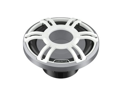 Hertz HMS 10 S2-LD-SW - 10" Marine-Sport-Subwoofer 2 Ohm Weiß RGB-LED