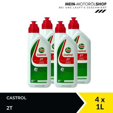 Castrol 2T 4x1 Liter