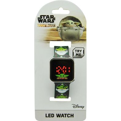 Star Wars The Mandalorian LED digitale Armbanduhr LED Watch Yoda