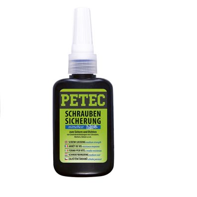 Petec Schraubensicherung mittelfest 50 g