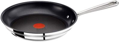 Tefal Pfanne Antihaft Bratpfanne 28cm Edelstahl - für alle Herdarten E85606