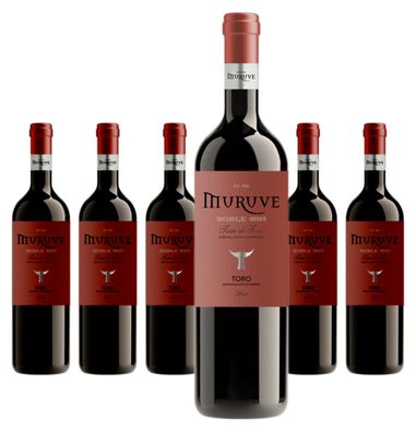 6 x Muruve Tinto Roble Toro D.O. Bodegas Frutos Villar – 2020