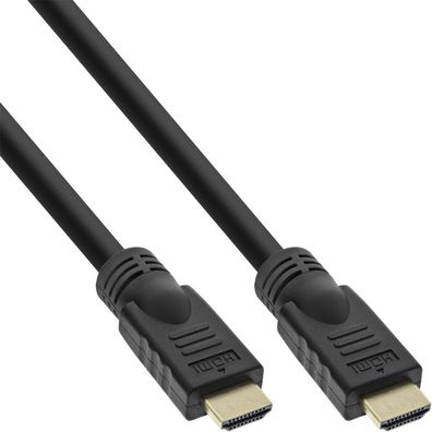 InLine® 17510P HDMI Kabel, HDMI-High Speed mit Ethernet, Premium, 4K2K, Stecker