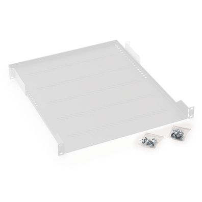Tritón RAC-UP-750-A1 19" Fachboden perforiert, 1HE, 750mm, 40kg, Triton RAC-UP-750