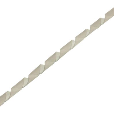 InLine® 59947K Spiralband 10m, weiß, 8mm