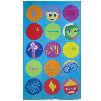 Disney Vice-Versa Emotions Duschtuch Badetuch Strandtuch 70 x 120cm