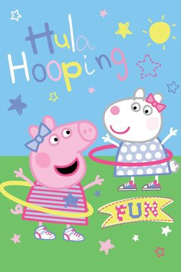 Peppa Pig Wutz George Fleecedecke Schmusedecke Kuscheldecke 100 x 150 cm