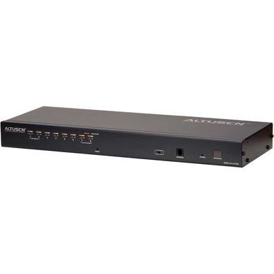 Aten KH1508A KH1508A 8-Port Cat.5 KVM-Switch mit Daisy-Chain-Port, 19", 1HE