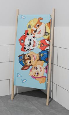 Paw Patrol Duschtuch Badetuch Strandtuch blau 70 x 140cm