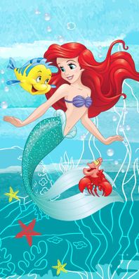 Disney Arielle Duschtuch Badetuch Strandtuch 70 x 140cm