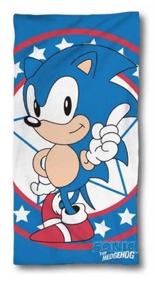 Sonic The Hedgehog Duschtuch Badetuch Strandtuch 70 x 140cm