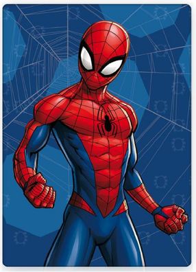 Spiderman Fleecedecke Schmusedecke Kuscheldecke 100 x 140 cm