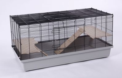 XXL Hamsterkäfig Mäusekäfig Nagerkäfig 120 x 60 x 60 cm mit Zubehör