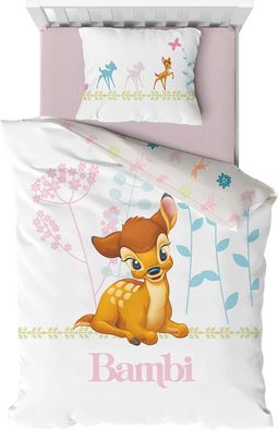 Disney Bambi Bettwäsche Babybettwäsche 100 x 135 cm