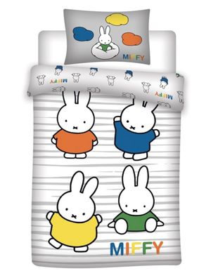 Miffy Bettwäsche Babybettwäsche 100 x 135 cm