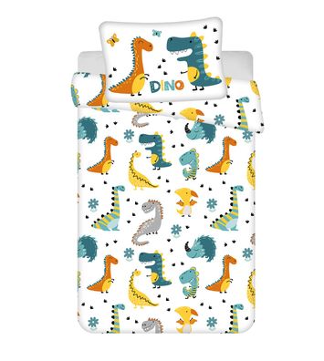 Dino World Baby Bettwäsche-Set 100 x 135 cm