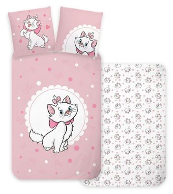 Disney Aristocats Bettwäsche Set 80 x 80 cm / 135 x 200 cm