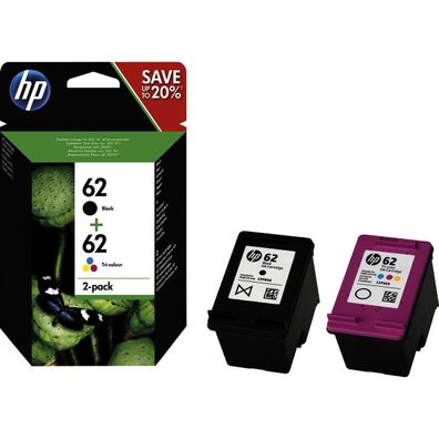 hpN9J71AE hp Multipack hp 62 (N9J71AE) für hp, schwarz/farbig