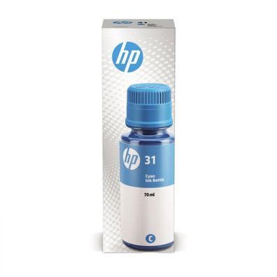 HP 31 (1VU26AE) cyan Tintenflasche