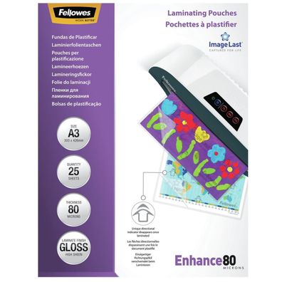 Fellowes 5396403 Fellowes ImageLast A3 80 mic - 25 Stück