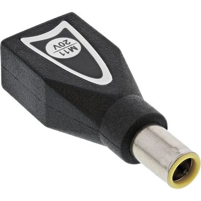 InLine® 26611C Wechselstecker M11 (20V) für Universal Netzteil, 90W/120W, schwarz