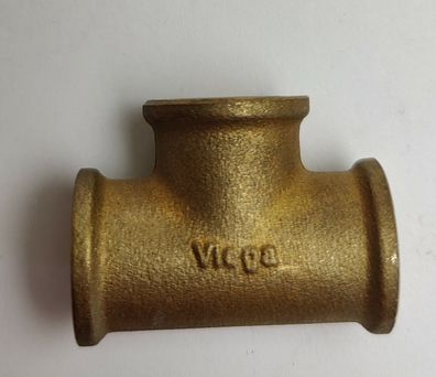 Viega T-Stück 3/8? IG DN10 Typ 3130 281809 Rotguss