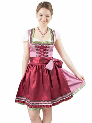 Krüger Dirndl Maid 50er Länge pink Krüger - Größe: 38