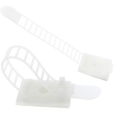 InLine® 59969E Kabelbinder Bündelklemme 94mm, natur, 10 Stück