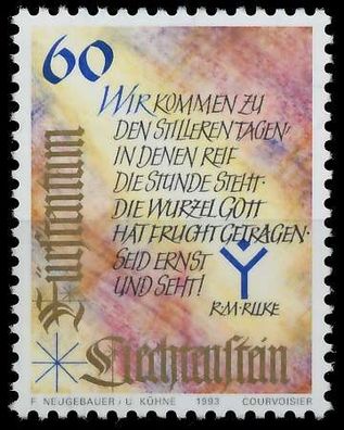 Liechtenstein 1993 Nr 1073 postfrisch SB02162
