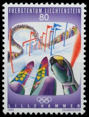 Liechtenstein 1993 Nr 1077 postfrisch SB0219E
