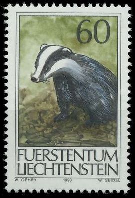 Liechtenstein 1993 Nr 1066 postfrisch SB020FE