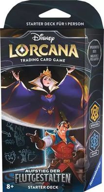 Disney Lorcana: Set 2 - Aufstieg der Flutgestalten: Starter Deck Bernstein und Saphir