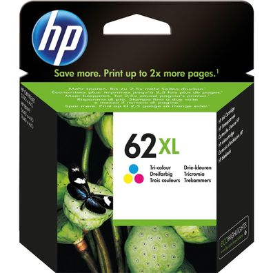 HP C2P07AE HP 62XL (C2P07AE) color Druckerpatrone