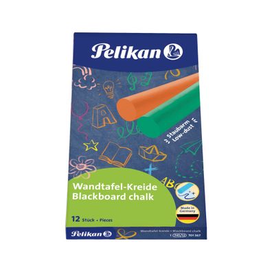 Pelikan® 701367 Wandtafelkreide 745/12, farbig sortiert