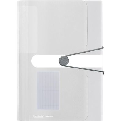 herlitz Sammelbox easy orga to go, DIN A4, weiá transparent