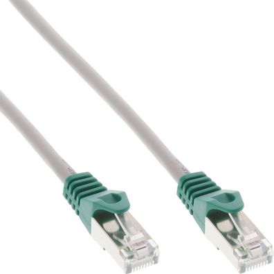 InLine® 72501 Crossover Patchkabel, SF/UTP, Cat.5e, grau, 10m