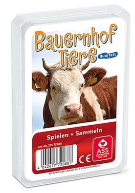 Tier-Quartett - Bauernhof Tiere