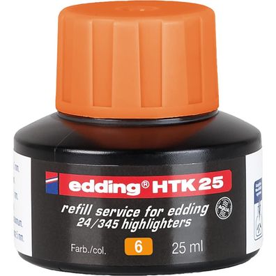 edding HTK25 4-HTK25006 Nachfülltusche 25ml orange