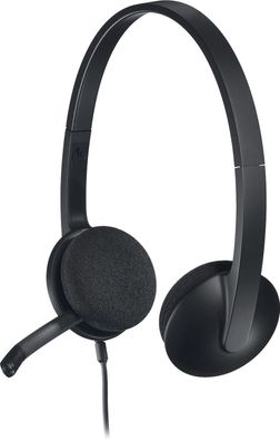 Logitech 981-000475 Headset H340 schwarz