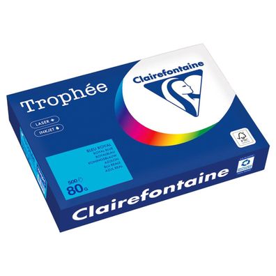 Clairefontaine Kopierpapier 1976PC A4 80g royalblau 500Bl