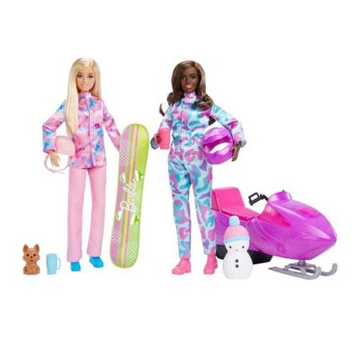 Mattel - Barbie Winter Sports Playset - Mattel - (Spielwaren