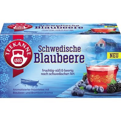 Teekanne 7502 Schwedische Blaubeere Tee - 20 Beutel