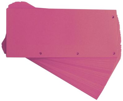 Oxford 400014011 Trennstreifen Duo 160 g/qm Karton - pink, 60 Stück