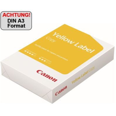 Canon Kopierpapier Yellow Label Copy 80823B80B A3 80g 500 Bl./Pack