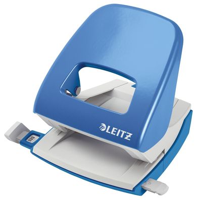 Leitz 5008-00-30 5008 Bürolocher NeXXt - 30 Blatt, hellblau