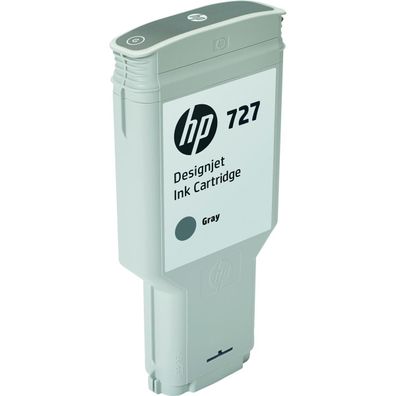 HP F9J80A Original HP Tintenpatrone grau (F9J80A,727, O727)